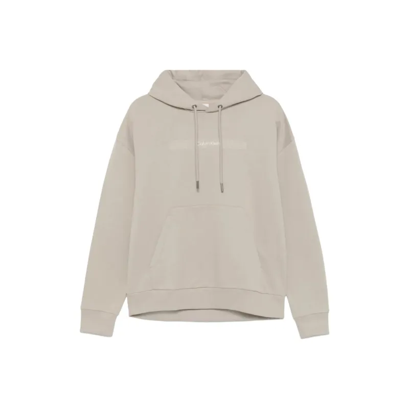 Calvin Klein Logo embroidered Hoodie-0