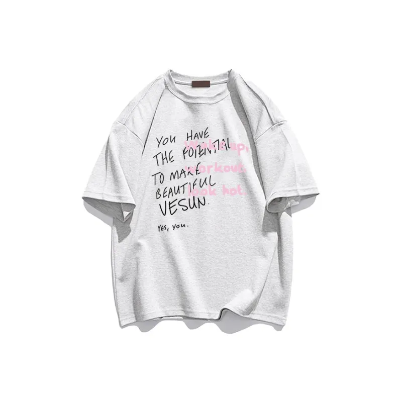Cotton shopping T Shirts Unisex-2