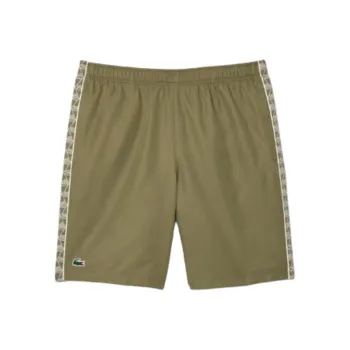 LACOSTE Casual Shorts Men's Khaki Green