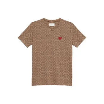 COACH Regular T-Shirt Women's Brown