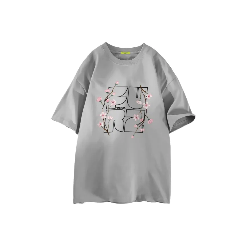 FUERZA Drop Shoulder Sleeve T Shirt Unisex-38