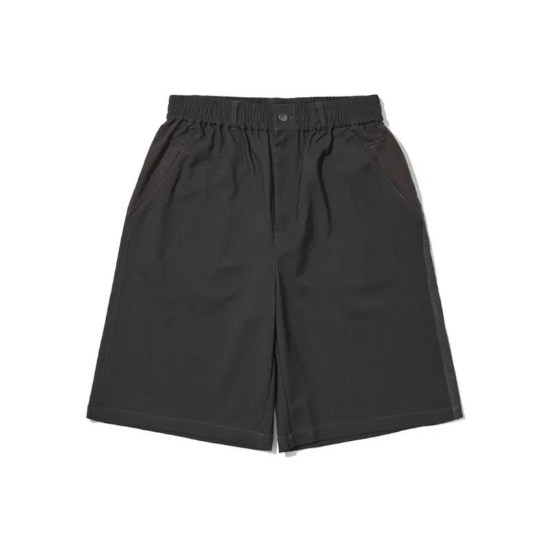DECESOLO Casual Shorts Unisex Dark Gray-0