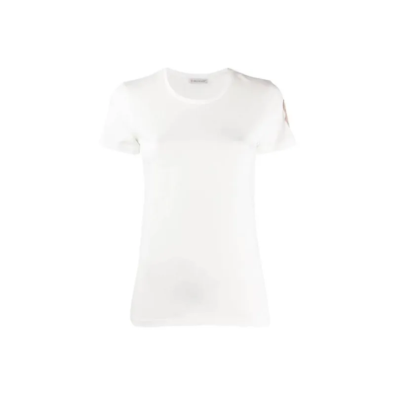 Moncler T Shirts Women's White-0
