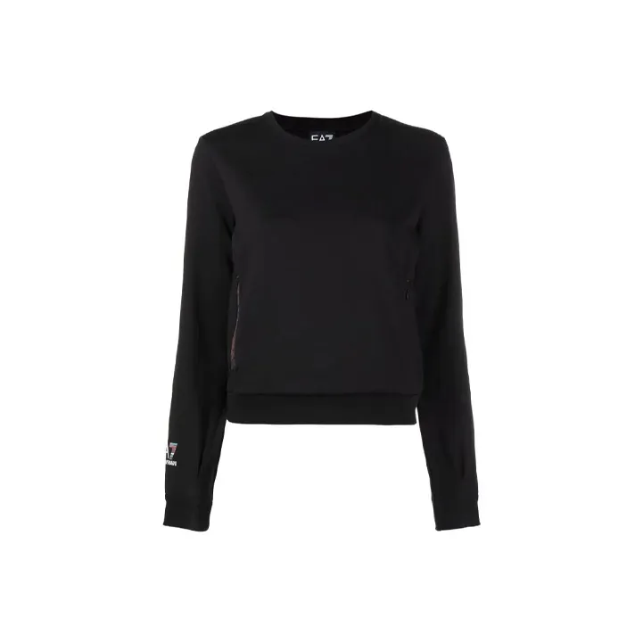 EMPORIO ARMANI EA7 Sweater Women's Black-0