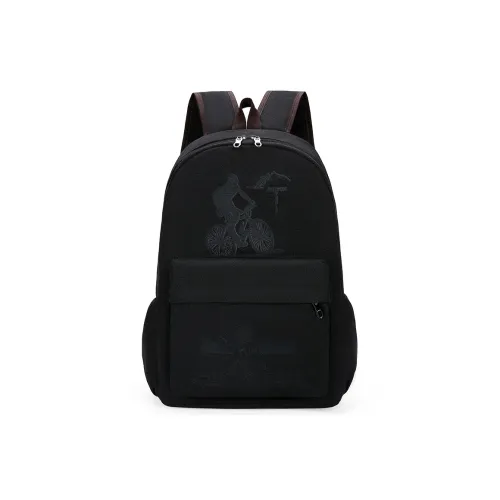 G FAVOR Canvas Backpack Unisex Multicolor