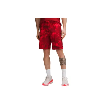 Lululemon Team Canada WovenAir Casual Shorts Men's Sports Red
