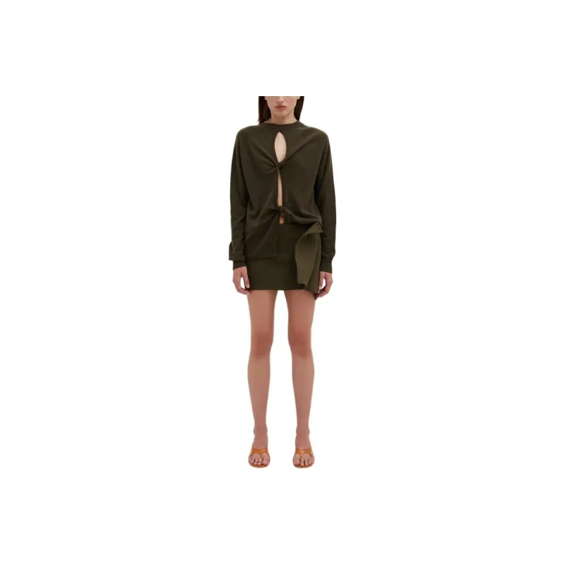 CHRISTOPHER ESBER Sweater Women's Khaki-0