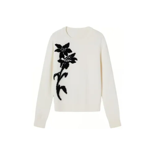 YINER GoodLand Sweaters Women's Ecru