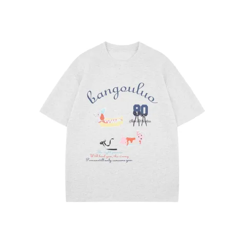 PLAY BUSH T Shirts Women's Gray