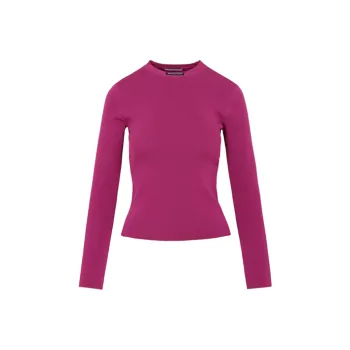 Balenciaga SS22 Sweater Women's Pink Purple