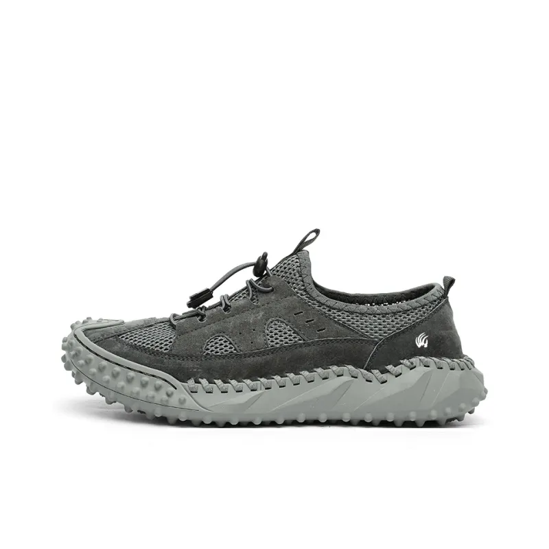 Animal Claws Slip Resistant And Breathable Low Top Hiking Shoes Men's-6