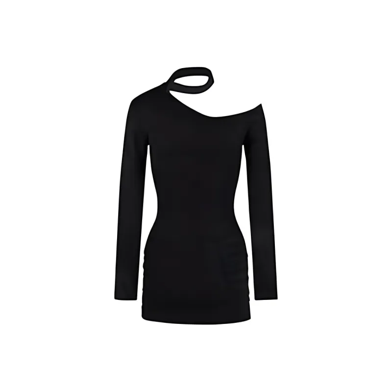 CZMO Long Sleeved Dress Women's Black-1