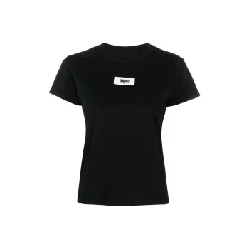 MM6 Maison Margiela FW22 T Shirt Women's Black