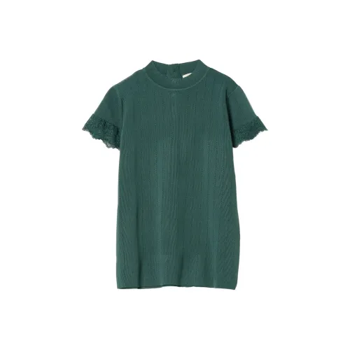 Beams T Shirts Women's Green