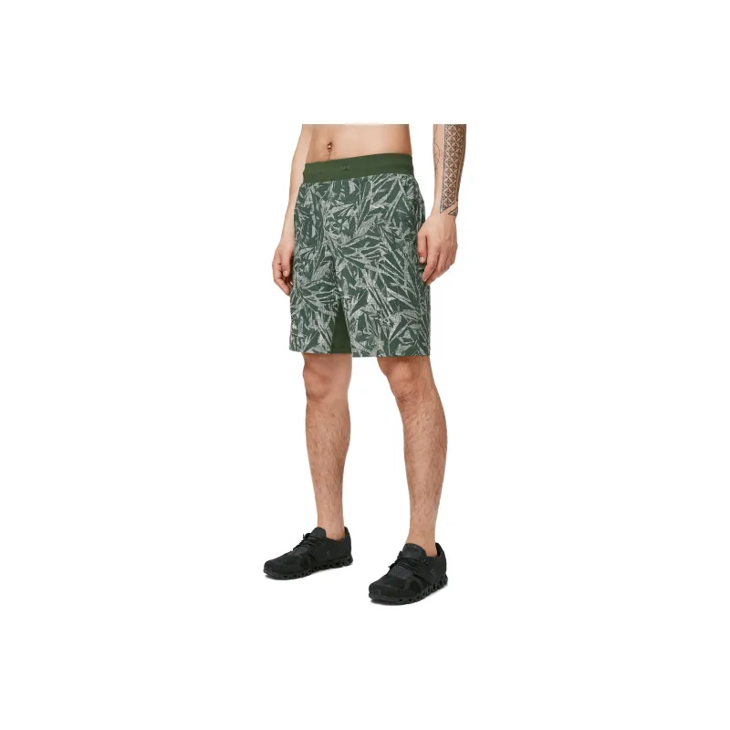 Lululemon T.H.E. Sports Shorts Men's Green Print-0