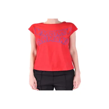 EMPORIO ARMANI T Shirts Women's Peach Pink