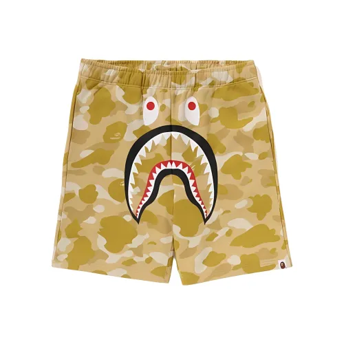 A BATHING APE Color Camo Shark Sweat Shorts SS24