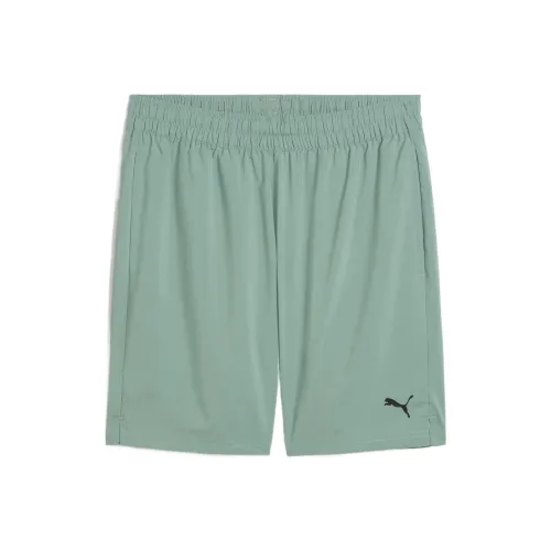 PUMA EssentialDRYCELL Sports Shorts Men's Green Moon 30