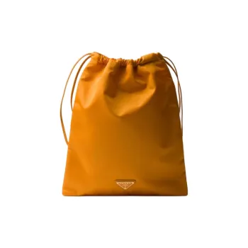 PRADA Re Nylon Recycled Nylon Storage Bag Women's Amber