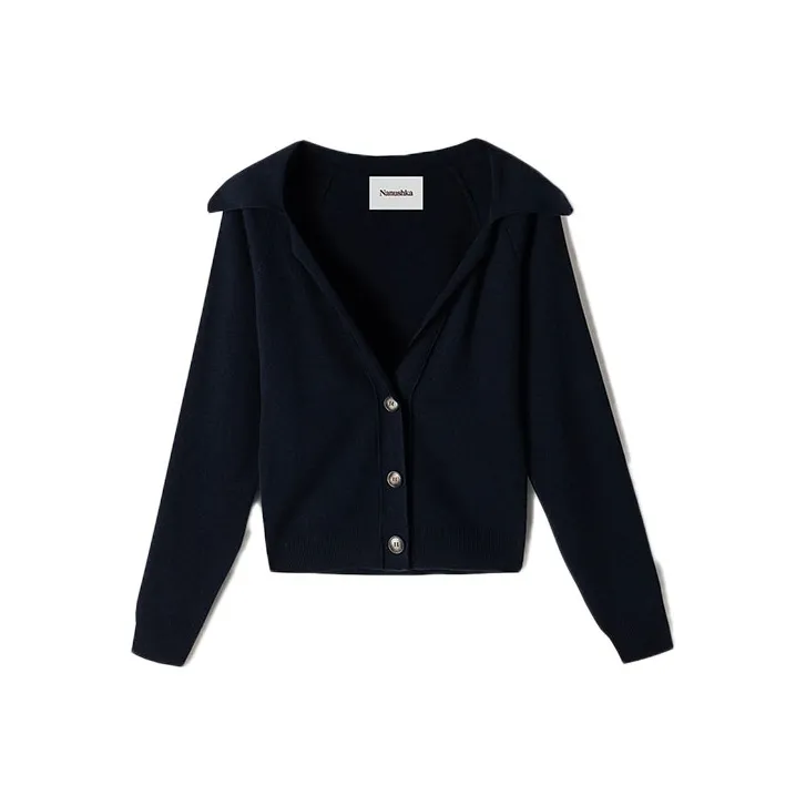 NANUSHKA V neck Knit Cardigan-0