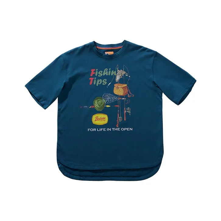 Penfield T-Shirt Women's Peacock Blue-0