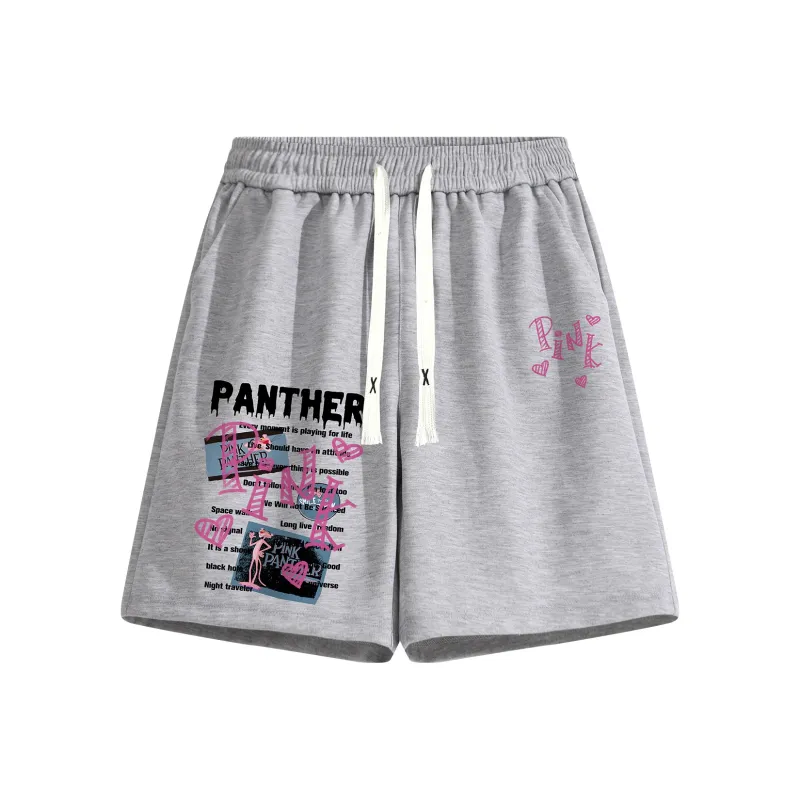 PINK PANTHER Casual Shorts Unisex-7