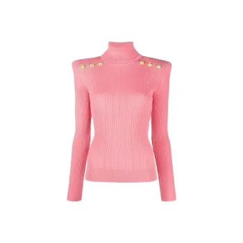 BALMAIN SS22 Sweater Women's Pink