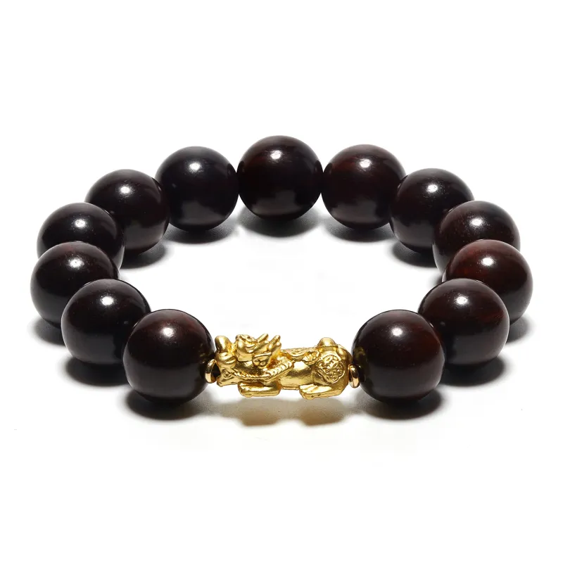 Bowl Pterocarpus Bracelets Unisex-0