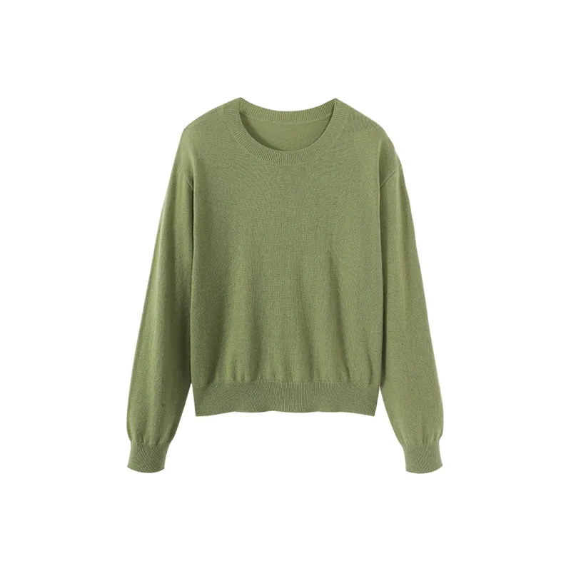 XIANGYING Sweater Women's Green-0