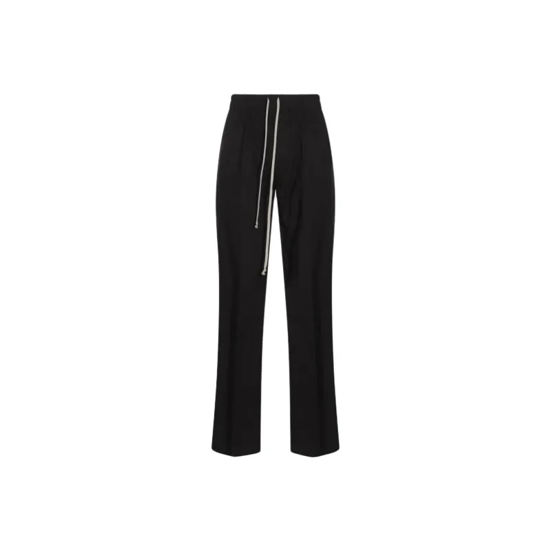RICK OWENS Cotton Dietrich Drawstring Pants-0