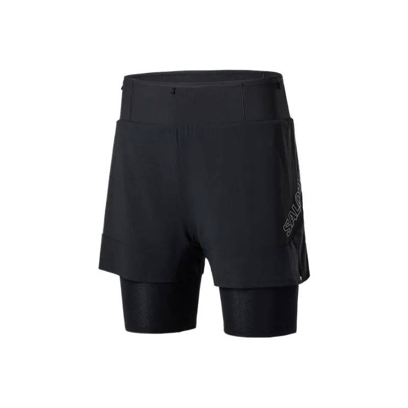 SALOMON Sports Shorts Men's Pitch Black-0