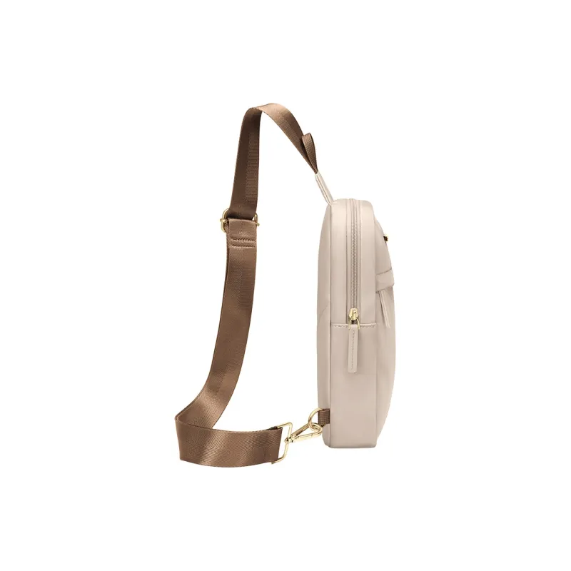 GOLF Fabric Sling Bag Women's Apricot/Black-3