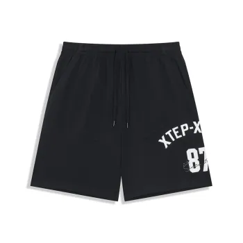 XTEP Sports Shorts Men's Jet Black