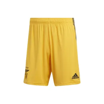 Adidas BENFICA 22/23 AWAY SHORTS Soccer Bottoms Men's Yellow