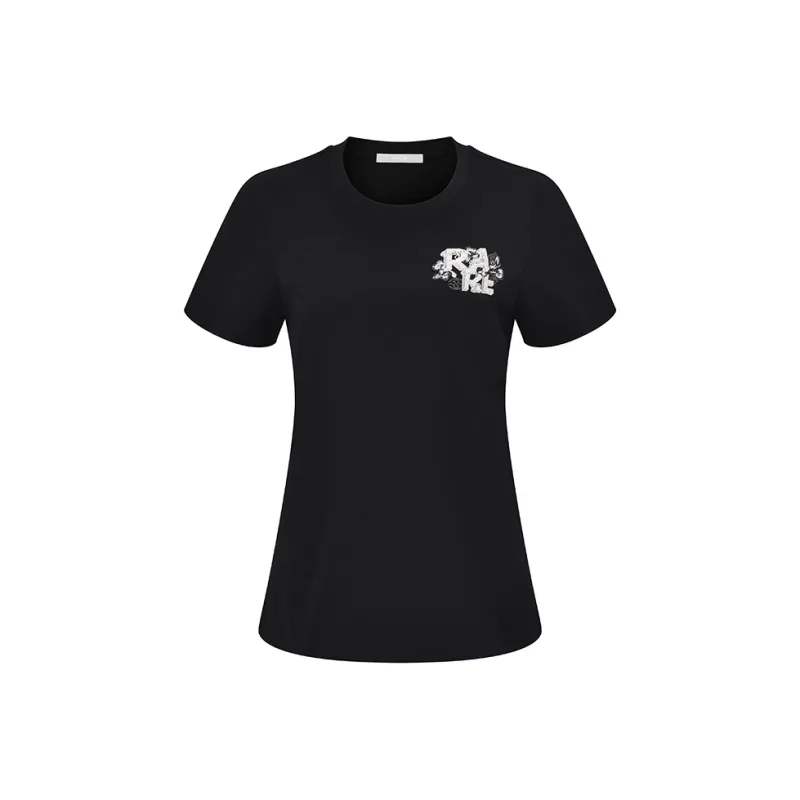 RARE Regular T Shirt Women's Black-0