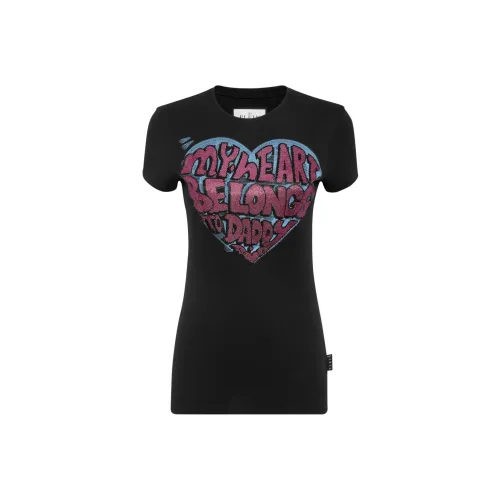 PHILIPP PLEIN Sexy Pure Cotton T shirt