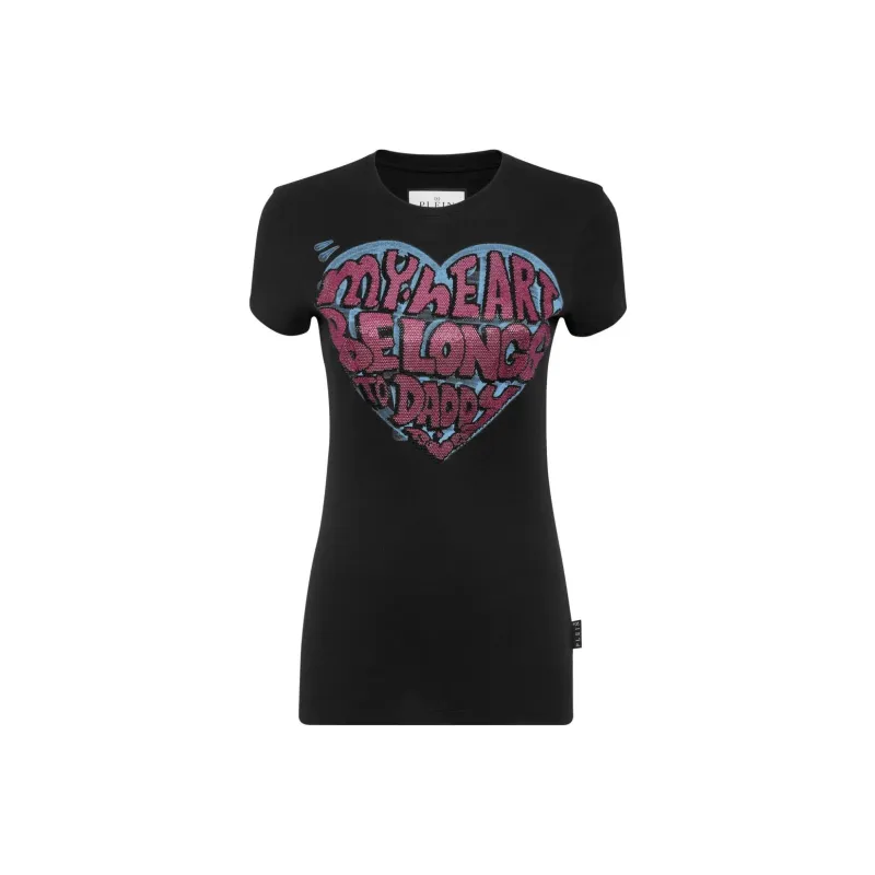 PHILIPP PLEIN Sexy Pure Cotton T shirt-0