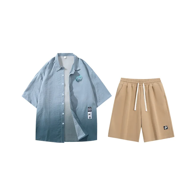 BOBBY ABLEY Shirt Matching Set Unisex-66