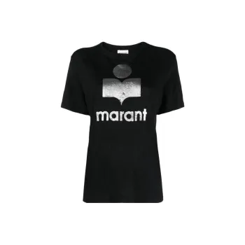 ISABEL MARANT ETOILE Zewel Logo print T shirt