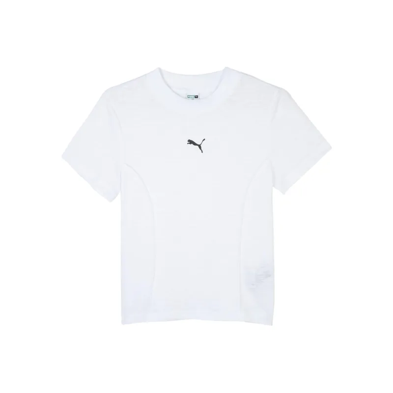 PUMA ACTIVE ESS T Shirts Women's White-0