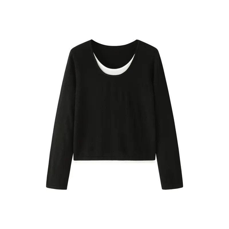 PEACEBIRD Sweaters Women's-2