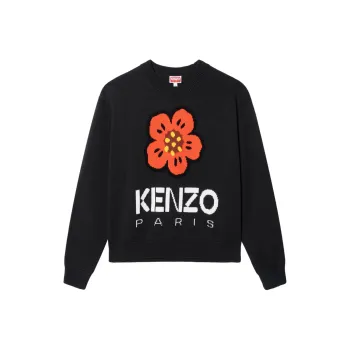 KENZO Boke Flower intarsia Knit Jumper