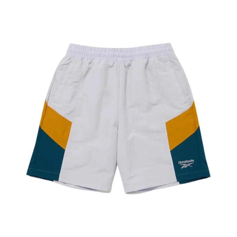 Reebok TWIN VECTOR Casual Shorts Men's White-0