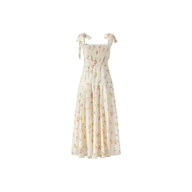 COVT Slip Dress Women's Apricot-1