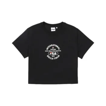 FILA Crop Tops Women's Black