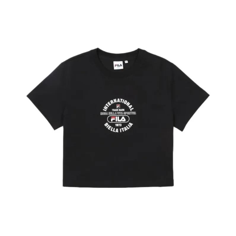 FILA Crop Tops Women's Black-0