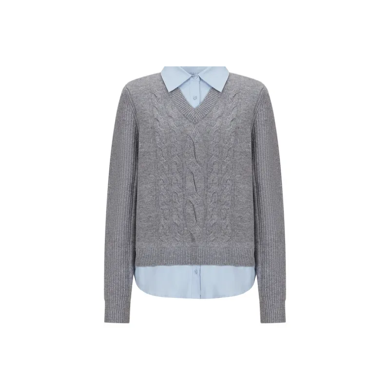 JZ. ANNAKRO Sweater Women's Light Gray-0