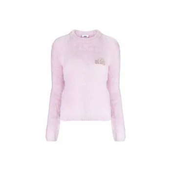 GCDS FW21 Loose Fit Sweater Women's Purple