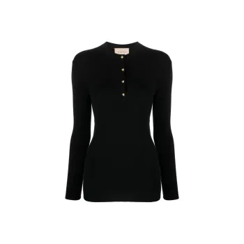 GUCCI SS23 Sweater Women's Black