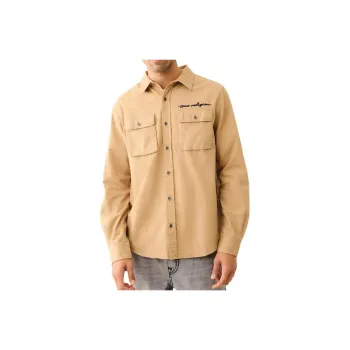 TRUE RELIGION Shirt Men's Beige